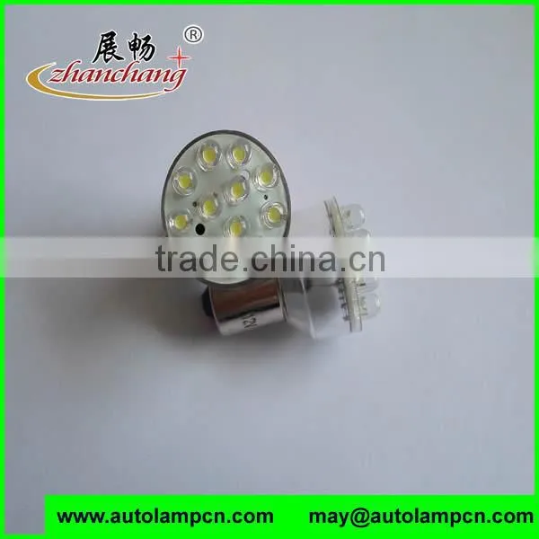 LED Turn Singal Trip Lights BA15S 24V RED Color photo-2
