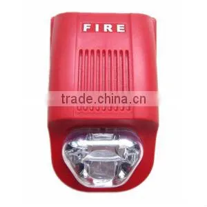 Red Fire Alarm Sounder With Strobe