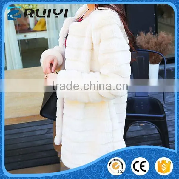 Fashion Women's Clothing Faux Fur Winter Coat photo-2