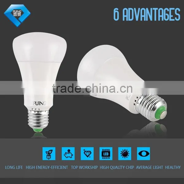 Guzhen China Supplier 5w 7w 9w 12w Aluminum Heat Sink E27 Plasitc Led Light Bulb photo-5