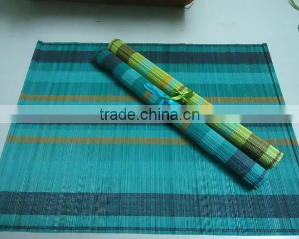 Bamboo Rolling Table Mats