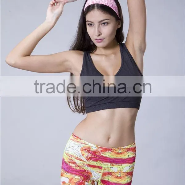 2014 High Quality Custom Design Bodybuilding Clothing Sexy Crop Tops