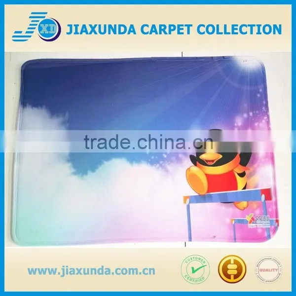 New Kind Foam Printed Carpet With Rubber Backing