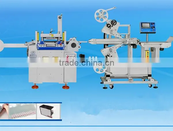 KL--- Most Popular Mobile Phone Protective Film Labeling Machine photo-5