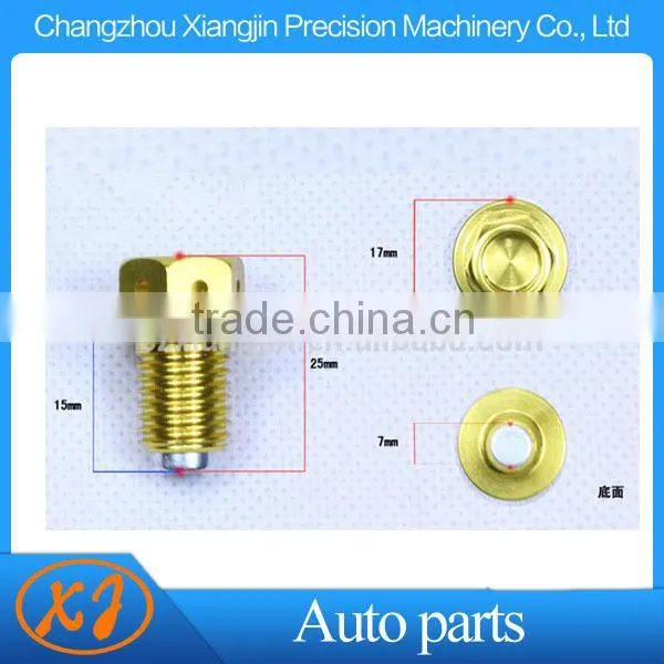 Refit High Precision Aluminum Cnc Oil Tank Bolts With Magnet