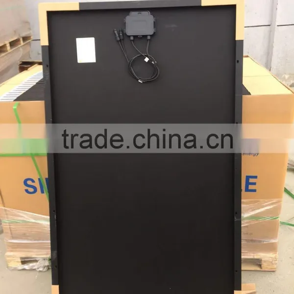 Monocrystalline Full Black Solar Module 250wp for Roof Installation photo-2