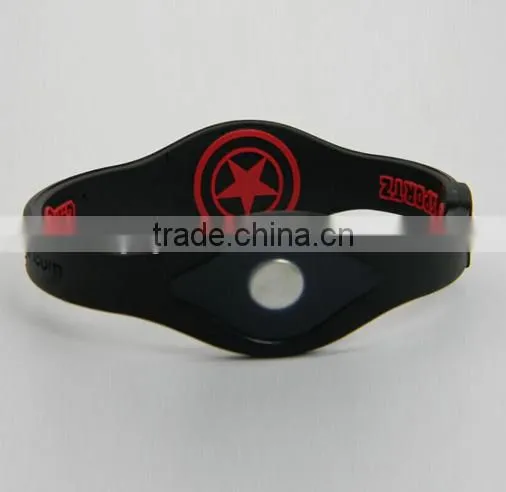 Rubber Bracelet Silicone Wristband photo-3