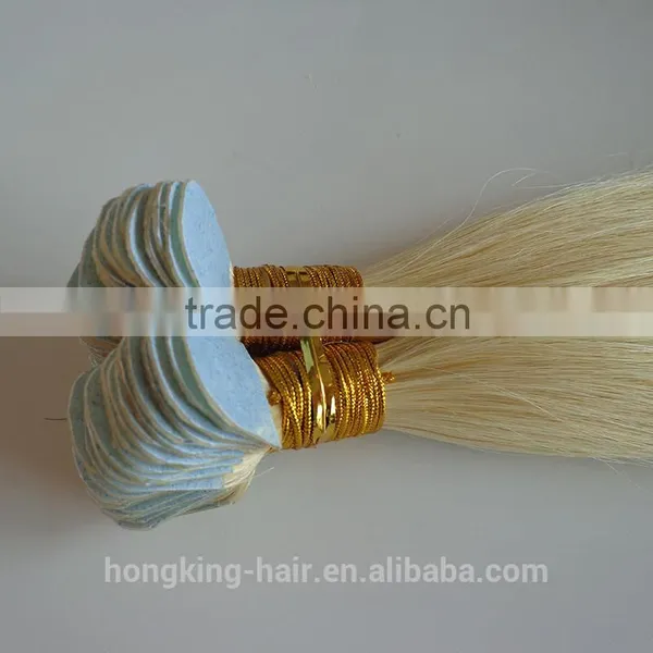 100% Human Hair Mini Micro Flower Tape Hair Extensions photo-2