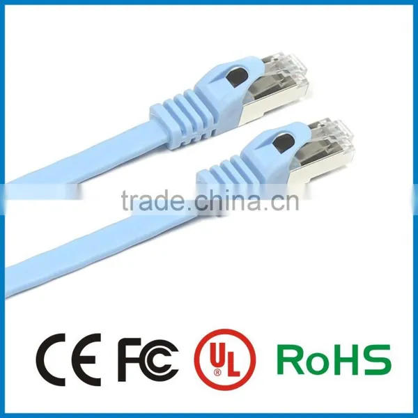 APBG Hot Sale Flat FTP Network Cables Cat 6 With Nickel Plated Connector photo-2