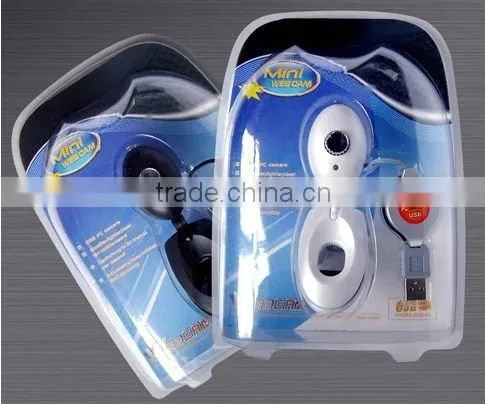Customize clamshell with insert card