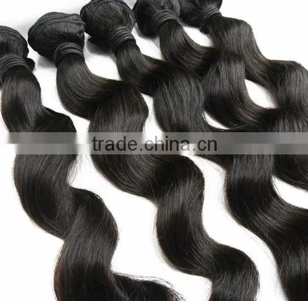 5A Brazilian Loose Wave Human Hair Extensions photo-2