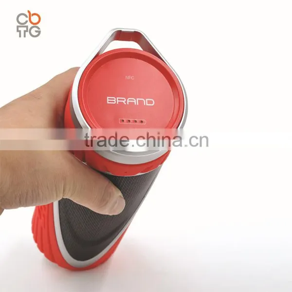 Portable Waterproof NFC Bluetooth Speaker With Power Bank 4000mah Mobile Phone Charger photo-4