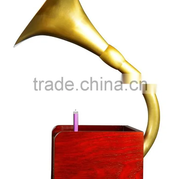 Rain Lane Gift Horn Gramophone Model With USB SD Bluetooth photo-2