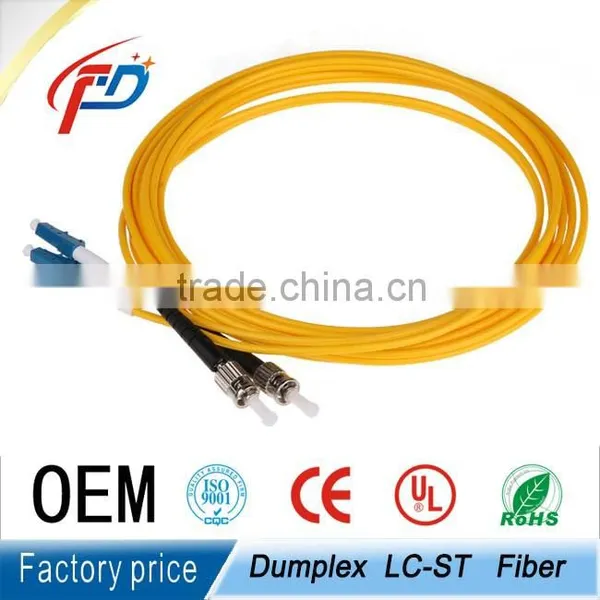 Singlemode Duplex 2 Cores LC/ups-ST/ups Fiber Optic Patch Cord in Communication photo-6