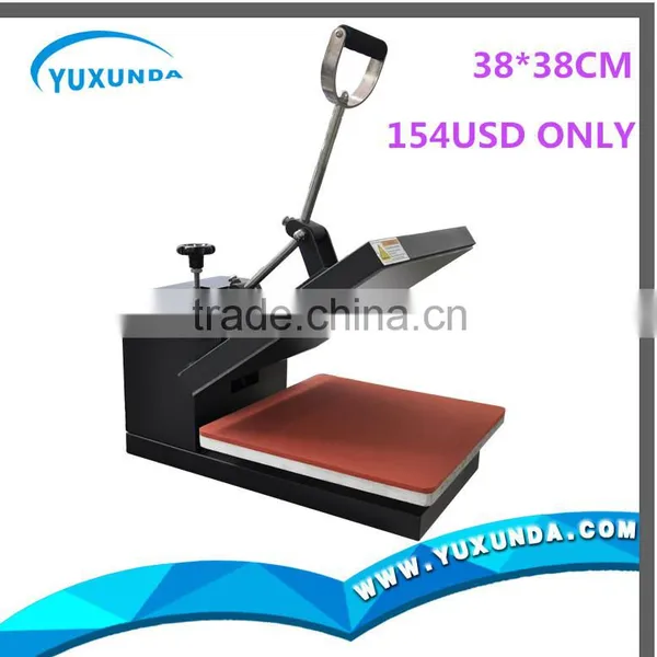 Yuxunda Cheapest Plain Heat Press Machine t Shirt Screen Printing Machine for Sale