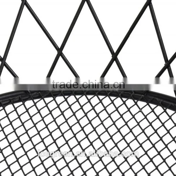 3-Tier Round Iron Hanging Basket photo-6