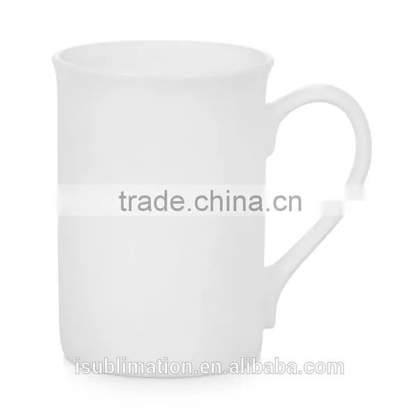 Curled Rim Sublimation Blank Bone China Mug photo-2