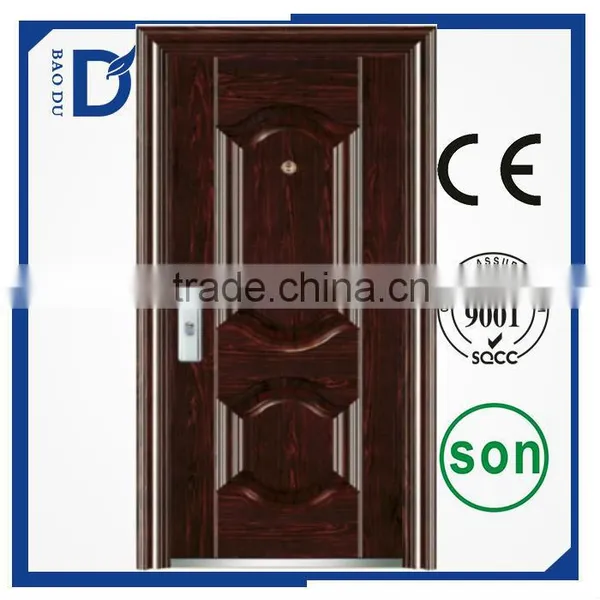 2016 New Residential Exterior Single Leaf Steel Door and Frames photo-3