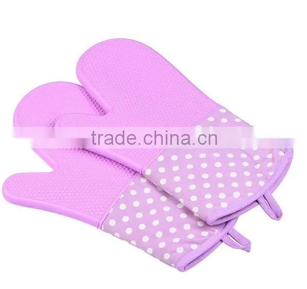 2016 Lengthened Cotton Oven Mitt,silicone Oven Mitt photo-2