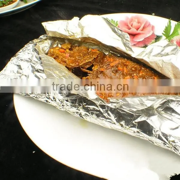 Roll Type Aluminum Catering Foil, Food Cooking/packing/ Freezing Kitchen Foil photo-2