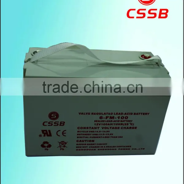 12V100Ah Sealed Gel Lead Acid Batteries photo-4