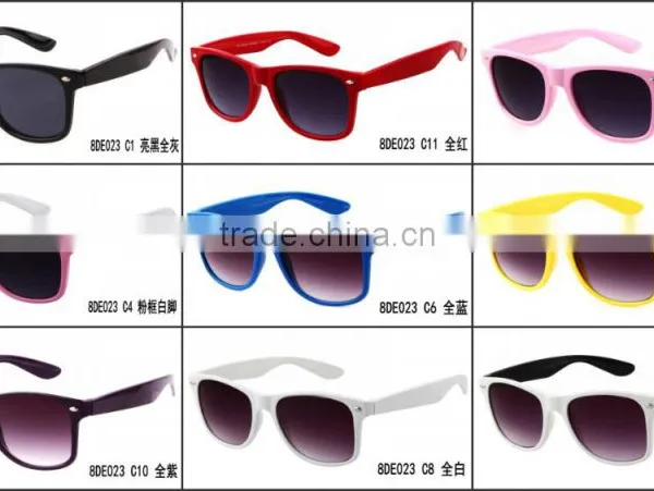 Cheap Plastic Color OEM Sunglasses photo-2
