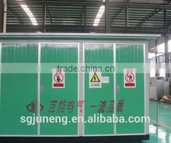 European Type 12kv Transformer Package Substation