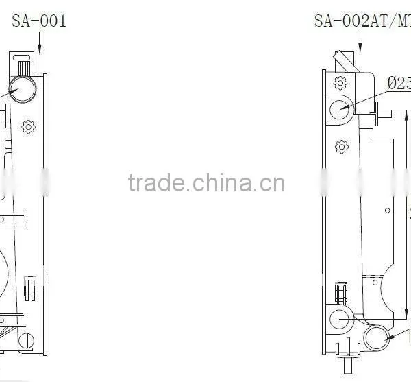 China Good Price for Saab Aluminum Radiator Plastic Tank With Car Accessories photo-3