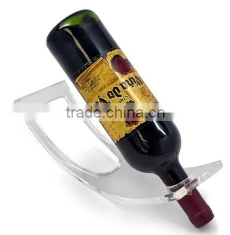 Wine Rack Curved Acrylic Single Bottle Wine Stand photo-4