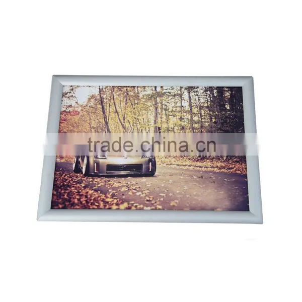 Aluminum Snap Frame for Poster 8 1/2 x 11 Inches, 25mm Profile, Color Silver photo-2