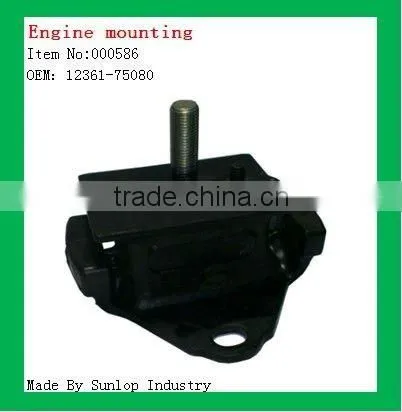 toyota hiace part #000586 engine system Engine mounting toyota hiace engine mounting 12361-75080