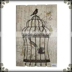 2015 Vintage Birdcage Design Hook Looking Antique