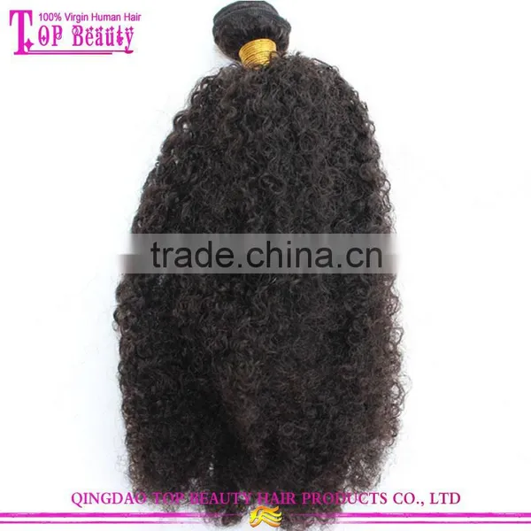 2016 New Products Brazilian Afro Kinky Hair Extensions 100% Unprocessed Afro Kinky Human Hair For Braiding photo-4