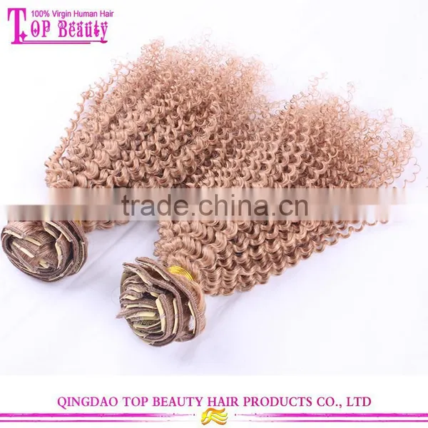 Perfect Grey Color Clip in Hair Extensions for Black Women Brazilian Jerry Curl Hair Extension Clip in photo-3