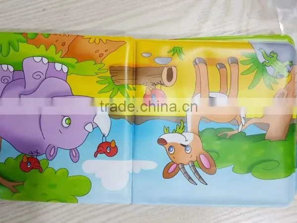 Popular Harmless Soft PVC Waterproof Baby Bath Book photo-2