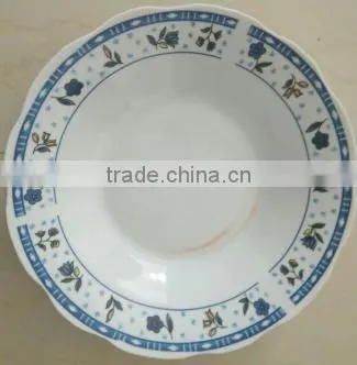Ceramic Silver Rim Cheap White Deep Plate Dinner Set ,certificates Cheap Ceramic Plate Dishes photo-3