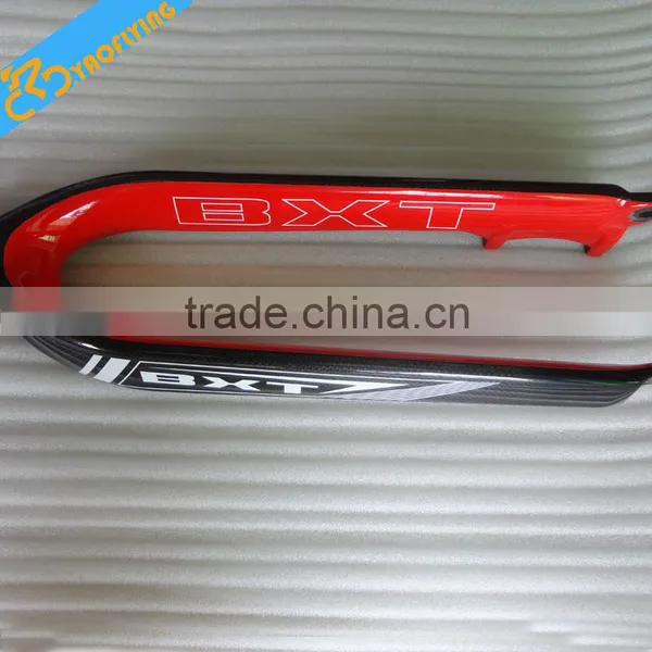 Full Carbon Fiber Red Glossy Carbon Road Bicycle Fork 700C 29er Carbon Bicycle Fork for Racing photo-3