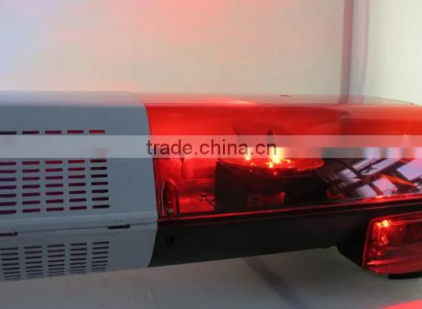 New Arrived Police Red and Blue Emergency Led Lightbar With Speaker and Siren photo-2