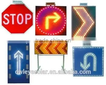 Cycle Solar Traffic Signs/aluminum Traffic Sign Board Cycle/solar Powered Portable Variable me photo-6