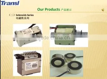 DC 12V /24V Open Frame Push Pull Solenoid Linear Solenoid photo-4