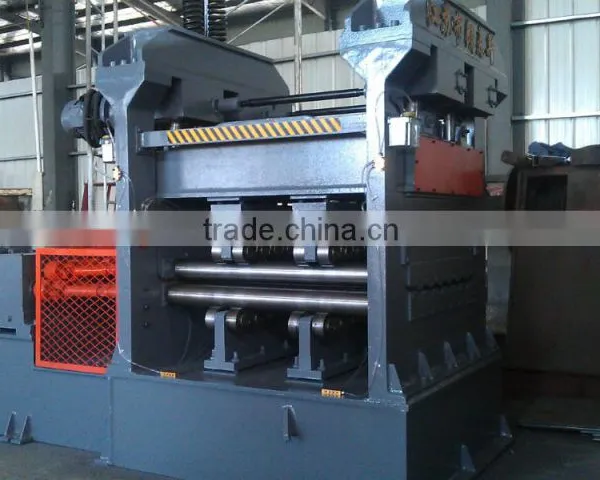 Bronx Metal Board Straightening Machine, Leveller, Metal Roller Leveling Machine With Low Price QR-WG43-10x1000 photo-2