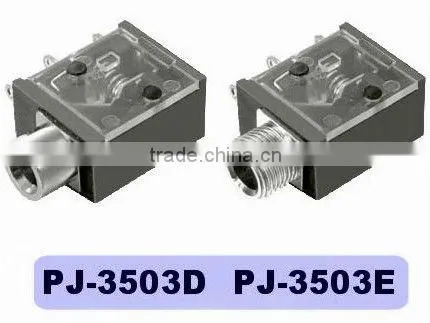 Stereo Female Jack Socket PJ-3503D/3503E