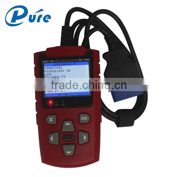 2016 NEW Arrival Super VAG IScancar VAG KM IMMO OBD2 Code Scanner Update Online Multi-functions for VW/AUDI photo-2