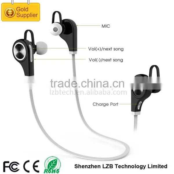 QY9 In-ear Neckband Wireless Bluetooth Earphone Sport for Samsung TV photo-2