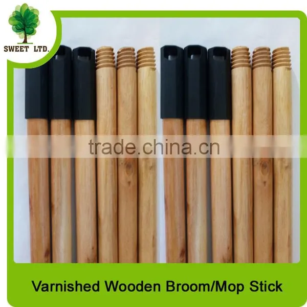 Wholesale 120x2.2cm Varnished Wooden Broom Stick With Big Cap photo-5