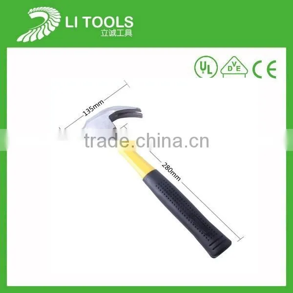Good Quality Rubber Handle Carbon Steel Framing Nail Hammer photo-6