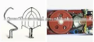 Industrial Bread Dough Mixer - Cheap Price, Belt Transmission, With Guard, CE, B60L photo-2
