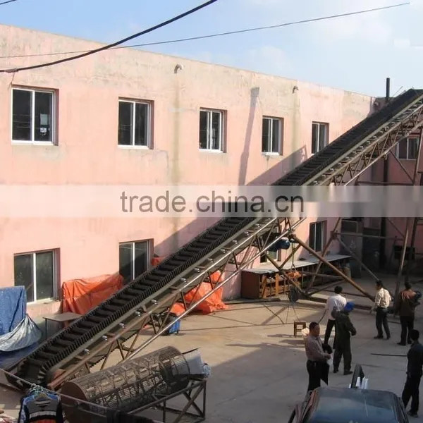 High Efficiency Rubber Flat Belt Conveyor photo-5