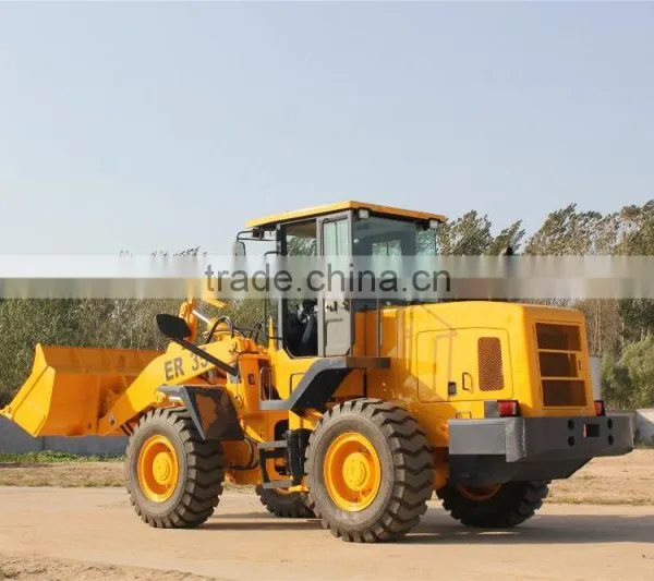 Qingdao Everun Brand 3.0Ton Construction Usage Small Wheel Loader With Luxury Cabin photo-2