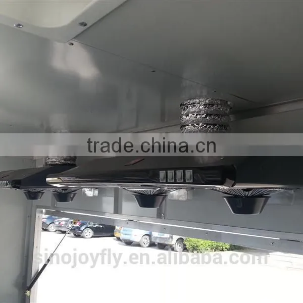 Bbq Rolling Griller Food Cart Food Trailer Crepe Machine Trailer photo-3